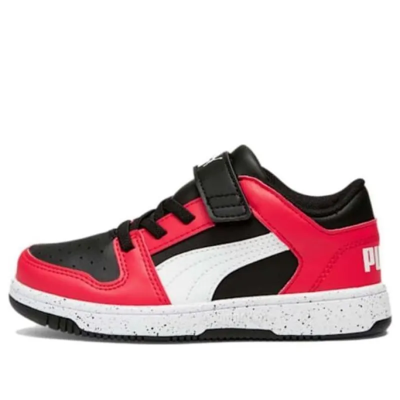 (PS) Puma Rebound V6 Low 'High Risk Red Black' 390439-01 sold by KicksCrew