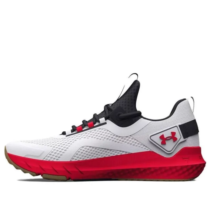 Under Armour Project Rock BSR 3 'White Red' 3027822100 sold by KicksCrew
