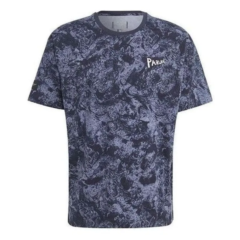 adidas x Parley Tee 'Purple' HR6995 sold by KicksCrew