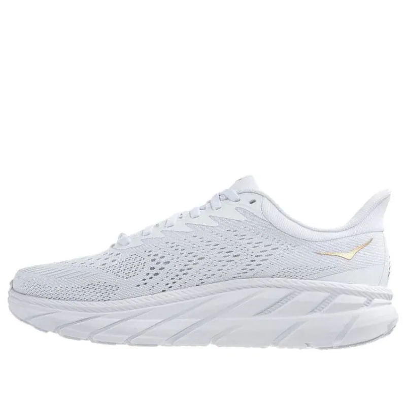 (WMNS) HOKA ONE ONE Clifton 7 'White Golden Egg' 1110509-WGEG sold by KicksCrew