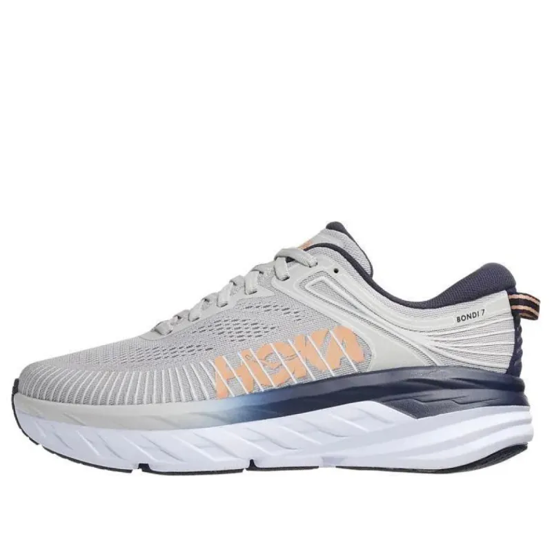 (WMNS) HOKA ONE ONE Bondi 7 'Lunar Rock Black Iris' 1110531-LRBI sold by KicksCrew