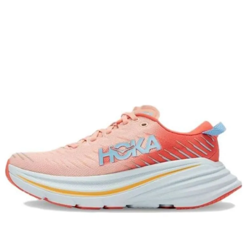 (WMNS) Hoka One One Bondi X 'Camellia Peach Parfait' 1113513-CPPF sold by KicksCrew