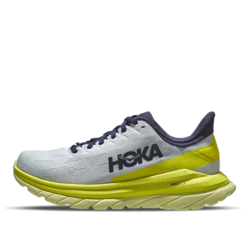 (WMNS) HOKA ONE ONE Mach 4 'Blue Flower Citrus' 1113529-BFCT sold by KicksCrew