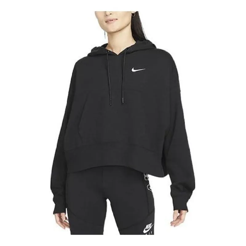 (WMNS) Nike Nsw Pullover Hoodie 'Black' DM6418-010 sold by KicksCrew