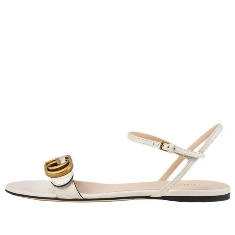 GUCCI｜SANDALS (723627 US000 1000) Gucci Cut-Out Detailed Interlocking G Sandals 'Black' 723627