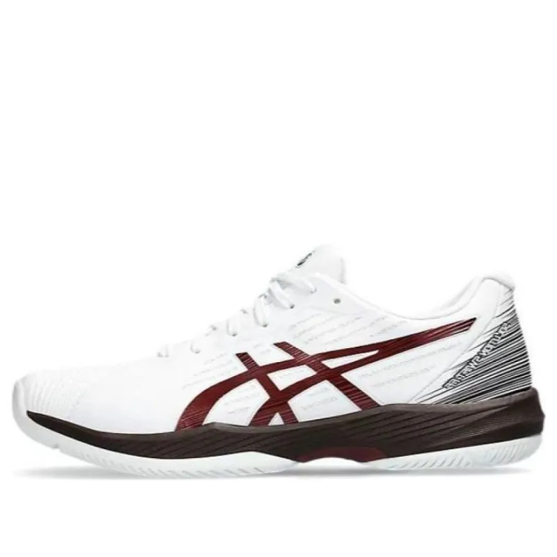 Asics Solution Swift FF 'White Antique Red' 1041A298-103 sold by KicksCrew
