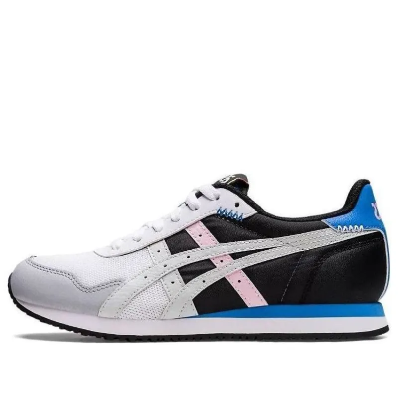 (WMNS) ASICS Tiger Runner 'White Black Blue' 1202A390-101 sold by KicksCrew