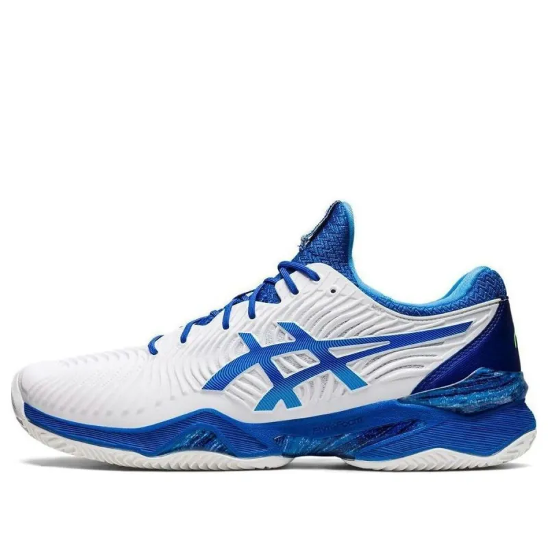 ASICS Court FF 2 Novak Clay 'White Tuna Blue' 1041A344-960 sold by KicksCrew