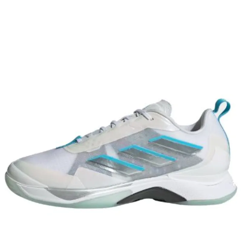 (WMNS) adidas Avacourt 'White Silver Bright Cyan' GW6265 sold by KicksCrew