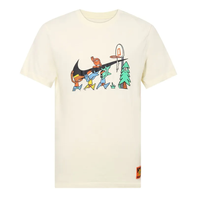 Nike Dri-FIT Basketball T-Shirt 'Beige' FD0068-113 sold by KicksCrew
