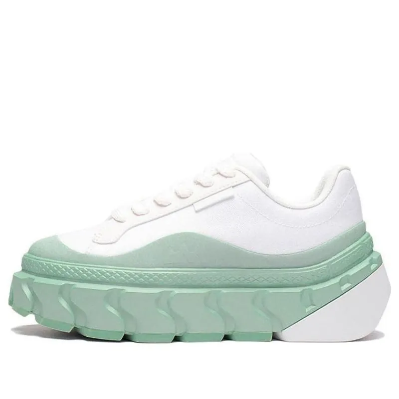 (WMNS) Li-Ning Lifestyle CF Skate Shoes 'Green White' AGCS230-3 sold by KicksCrew