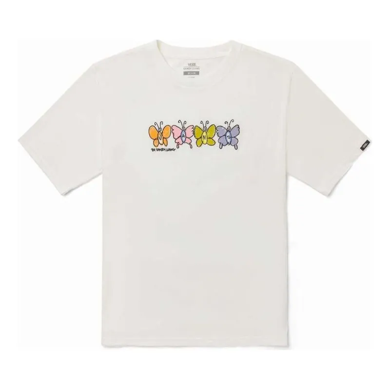 Vans x Sandy Liang T-Shirt 'White' VN0A7SDT3KS sold by KicksCrew