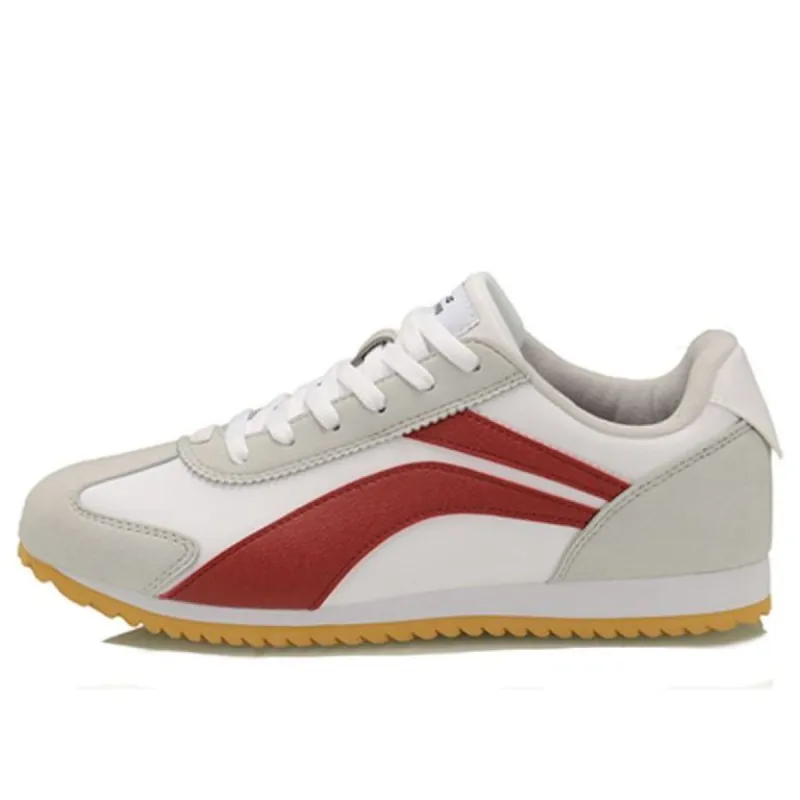 (WMNS) Li-Ning Classic Leisure Low 'White Grey Red' AGCQ004-1 sold by KicksCrew