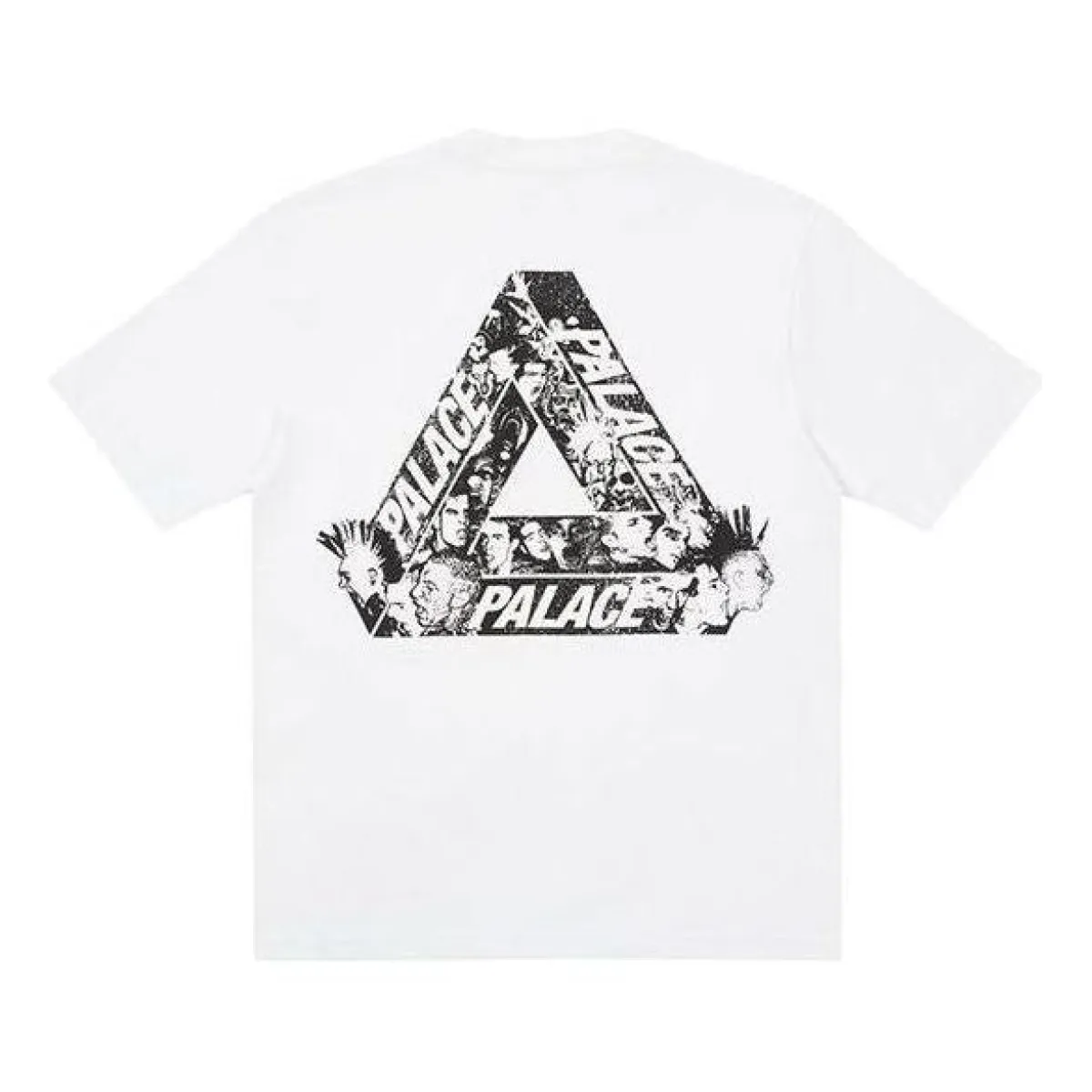Palace Tri-Heads FW21 T-Shirt 'White' P21TS149 sold by KicksCrew