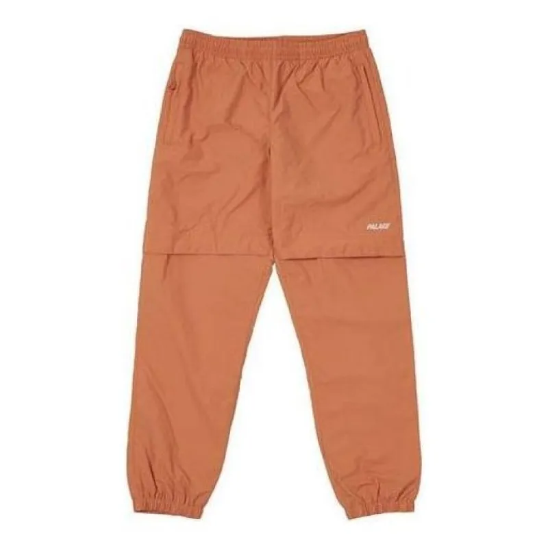 Palace FW21 Logo Vented Shell Bottoms 'Orange' P21SS020 sold by KicksCrew