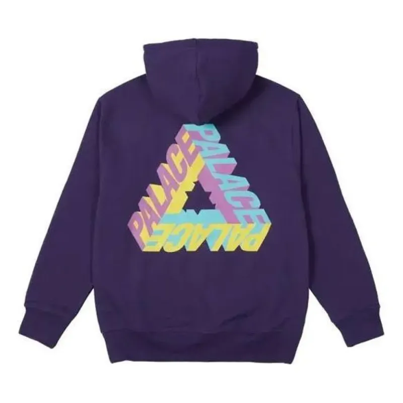 Palace P-3d FW21 Hoodie 'Purple' P21HD027 sold by KicksCrew