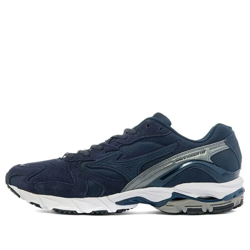 Mizuno Wave Rider 10 Premium 'Navy' D1GA218203 sold by KicksCrew