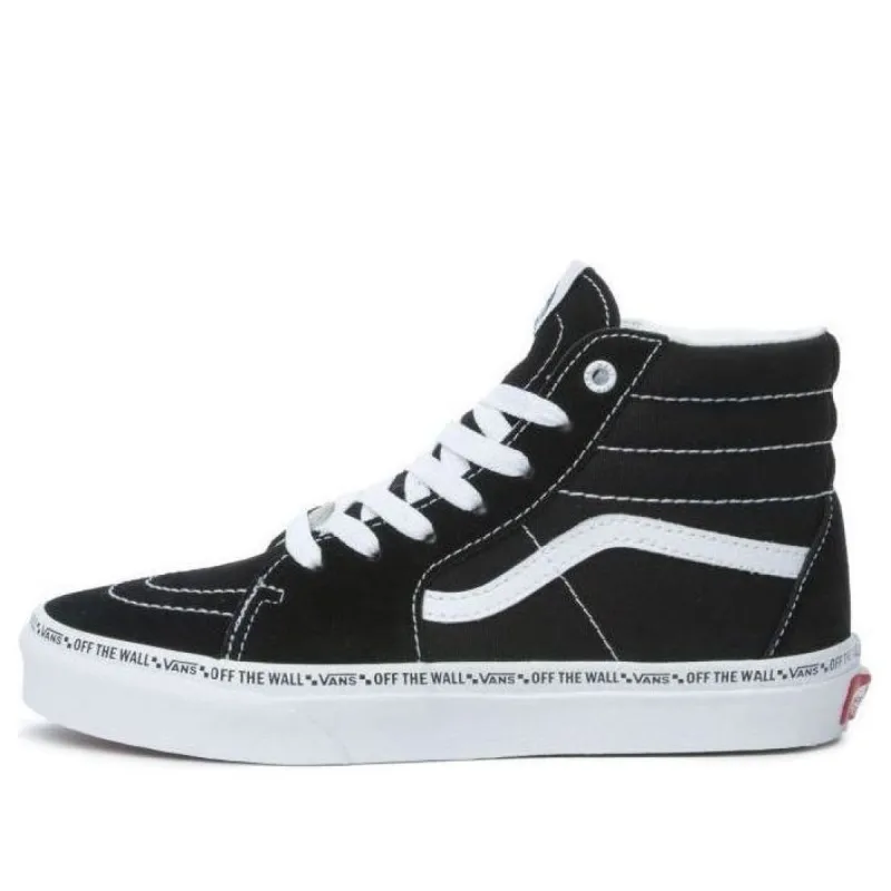 (GS) Vans SK8-Hi Skate Shoes 'Black White' VN0A4UI26BT sold by KicksCrew