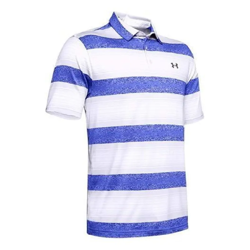 Under Armour Playoff 2.0 Polo Shirt 'White Blue' 1327037-123 sold by KicksCrew