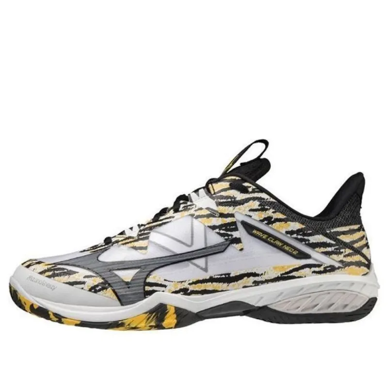 Mizuno Wave Claw Neo II 'White Black Yellow' 71GA227000 sold by KicksCrew