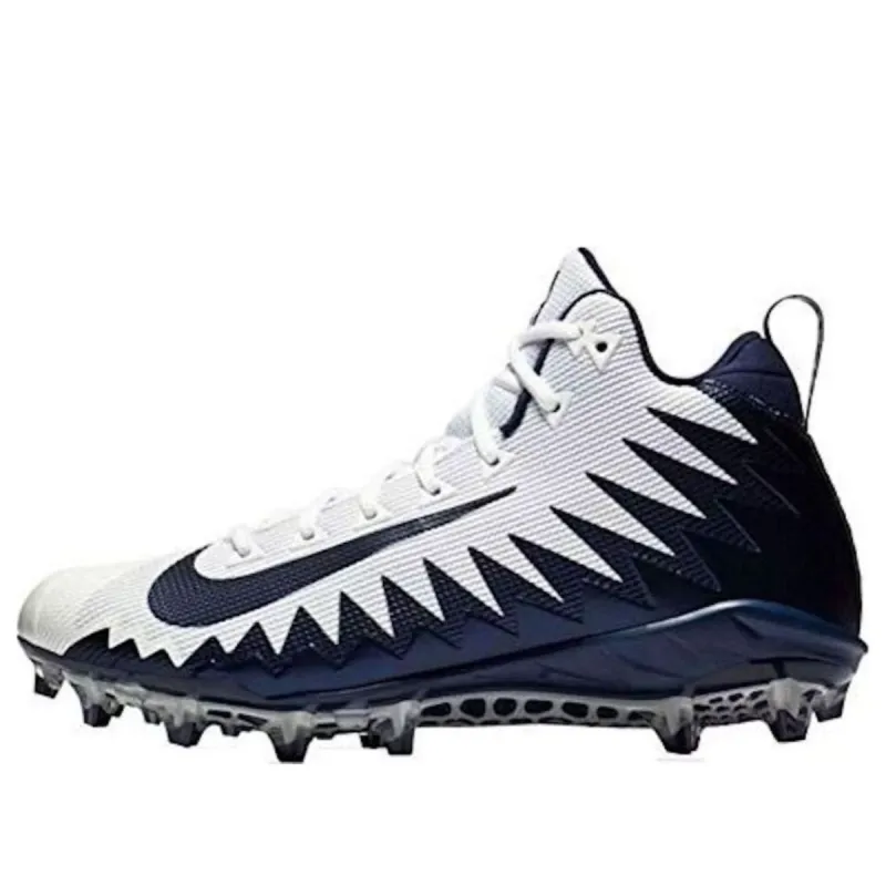 Nike Alpha Menace Pro Mid Football Cleats 'Blue White' 871451-155 sold by KicksCrew
