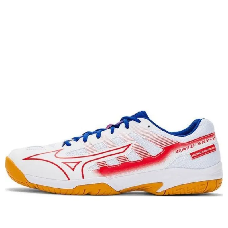 Mizuno Gate Sky Plus II 'White Blue Orange' 71GA224003 sold by KicksCrew