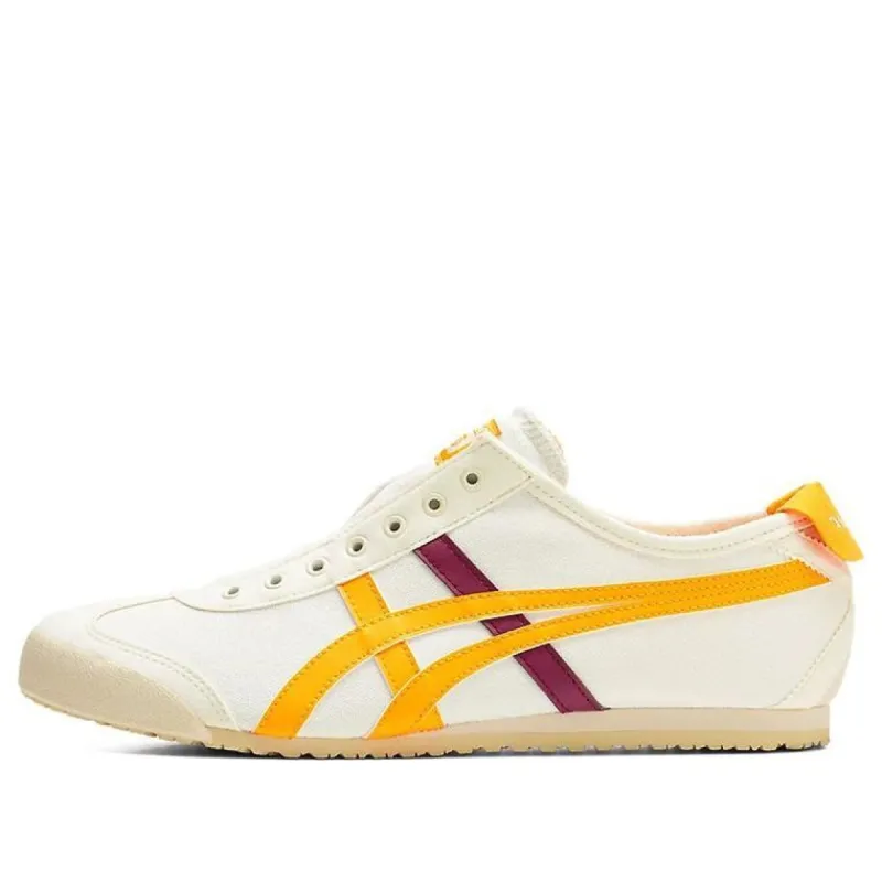 Onitsuka Tiger MEXICO 66 Slip-on Shoes 'Cream Citrus Red' 1183A360-114 sold by KicksCrew