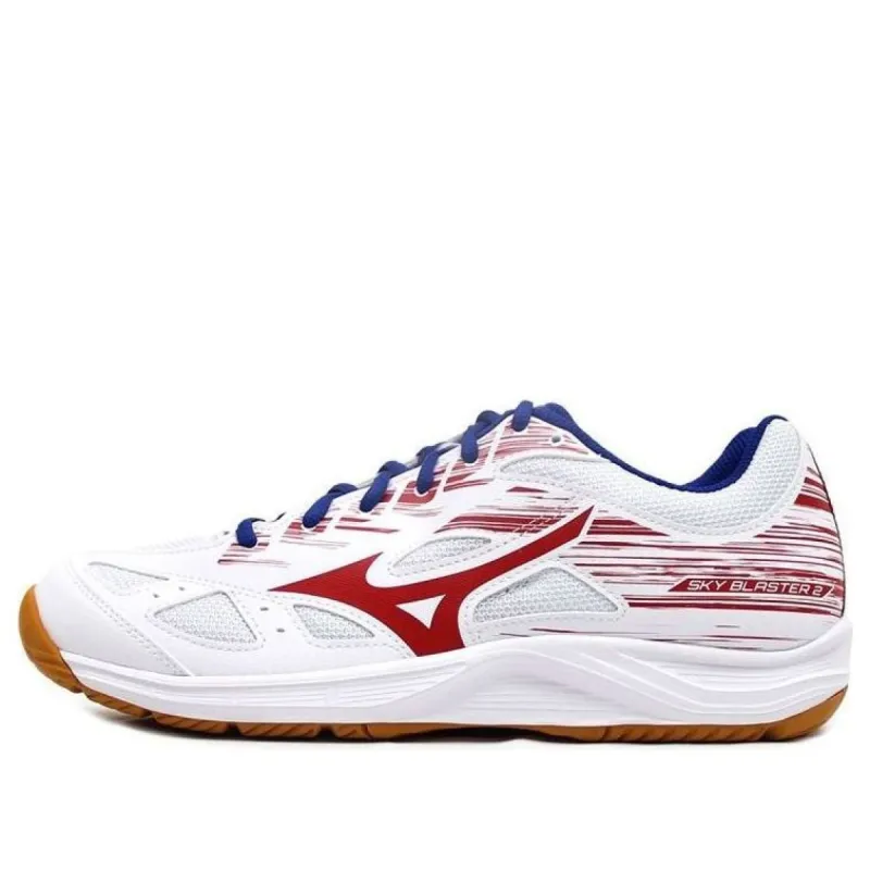 Mizuno Sky Blaster II 'White Red Blue' 71GA204503 sold by KicksCrew