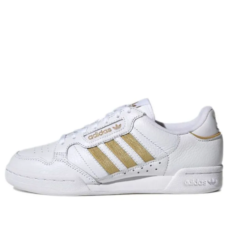 (WMNS) adidas originals Continental 80 Stripes 'white' GZ0780 sold by KicksCrew