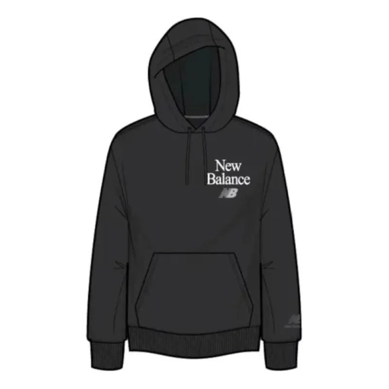 New Balance Essentials Celebrate Sweat Hoodie 'Black' AMT21513-BK sold by KicksCrew