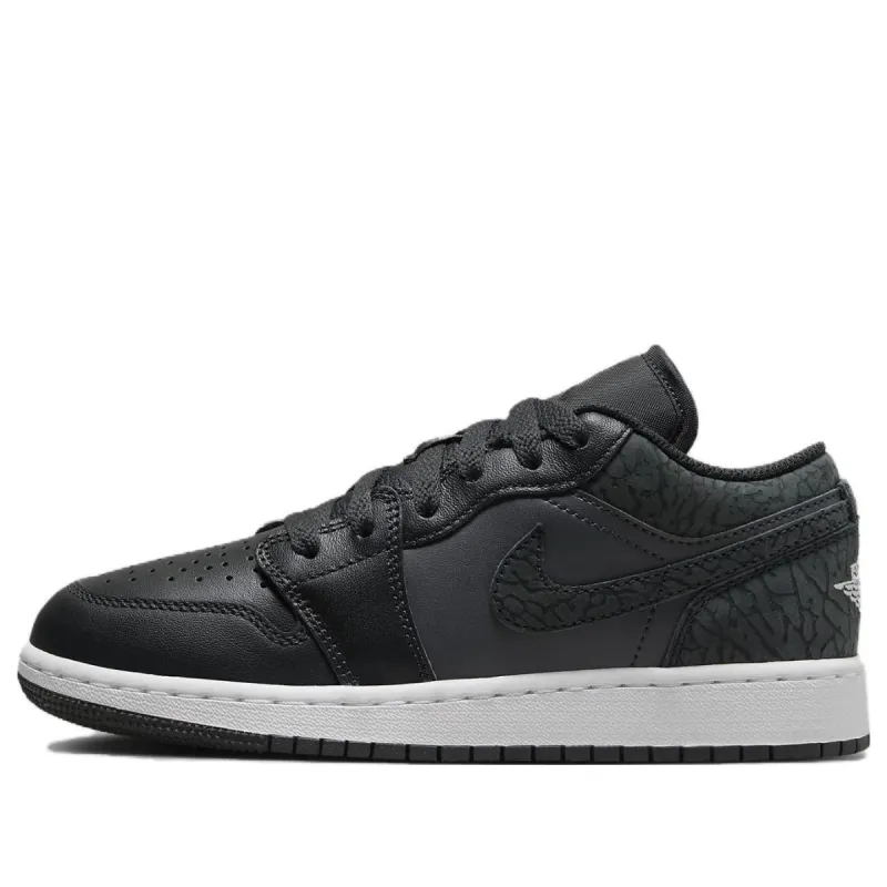 (GS) Air Jordan 1 Low 'Black Elephant' FB9908-001 sold by KicksCrew