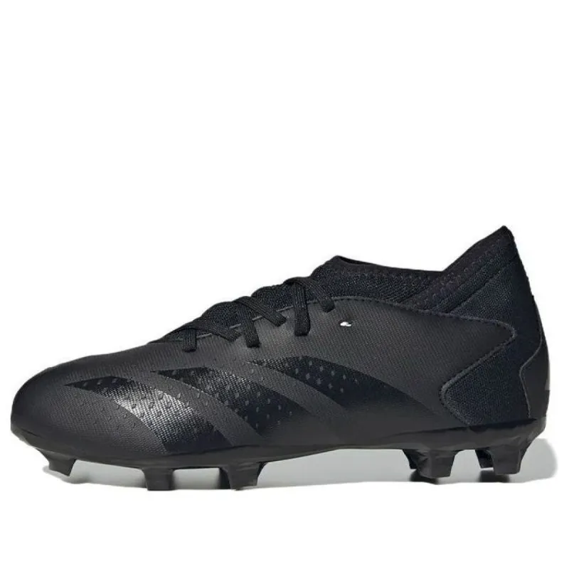 (GS) adidas Predator Accuracy.3 FG 'Black' GW4610 sold by KicksCrew