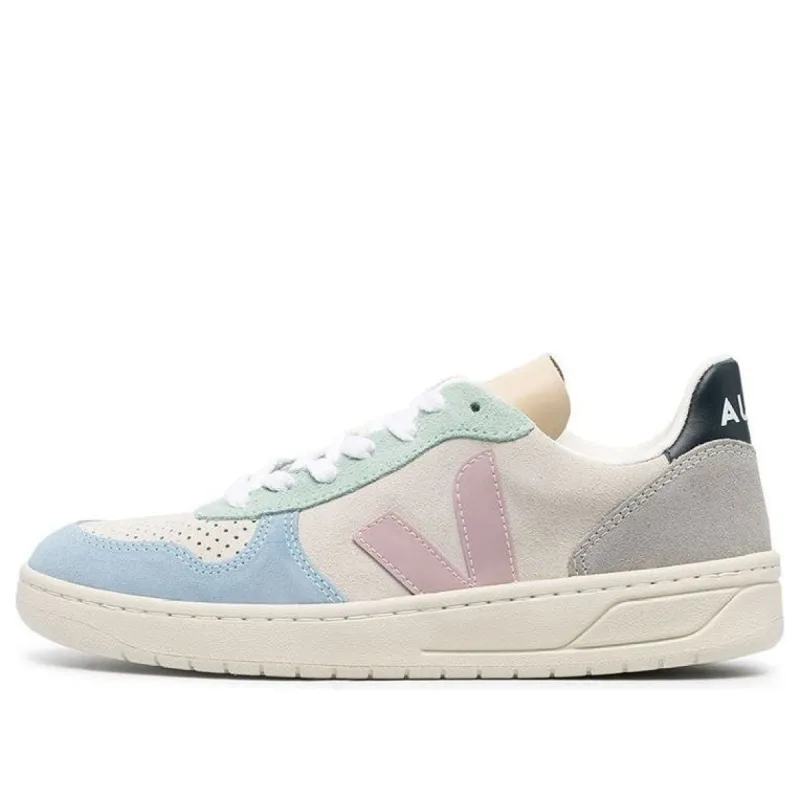 Veja V-10 Suede 'Multicolor Natural-Babe' VX032495A sold by KicksCrew
