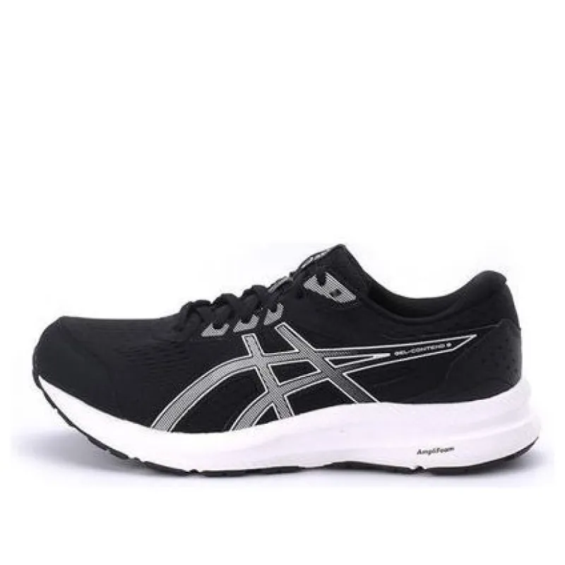 Asics Gel Contend 8 4E Wide 'Black Silver' 1011B679-004 sold by KicksCrew