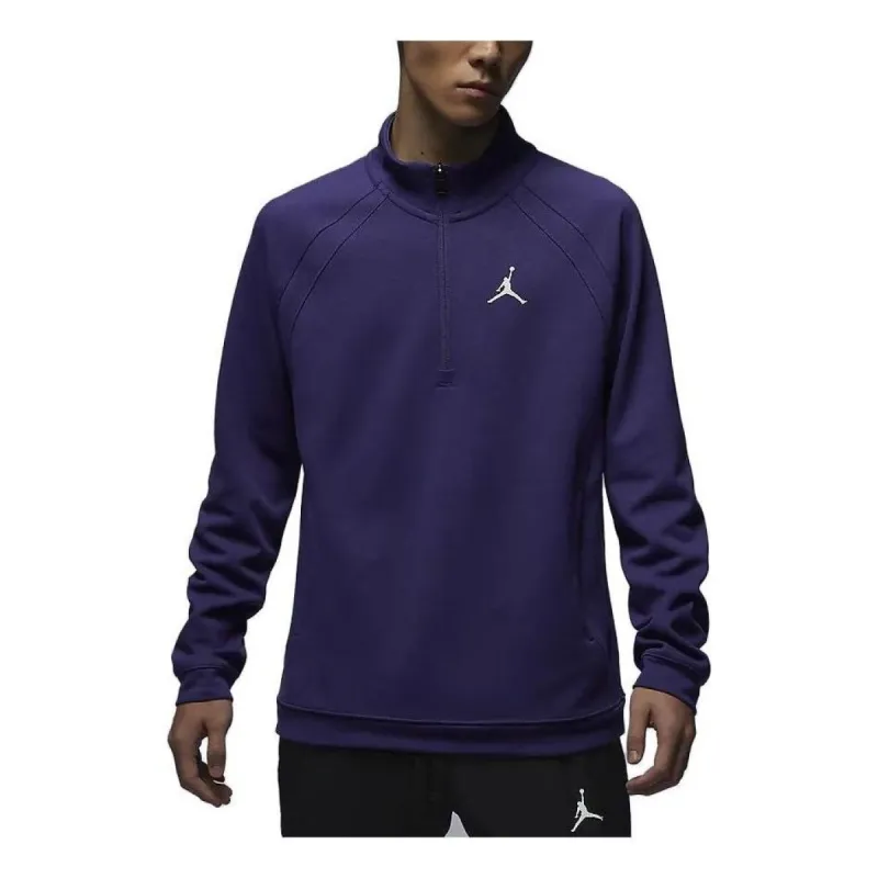 Air Jordan Logo Sweatshirt 'Purple' FB7564-502 sold by KicksCrew