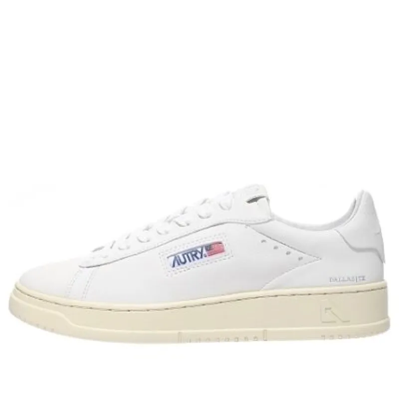Autry Dallas Leather Low 'White Goat' ADLM-GG01 sold by KicksCrew