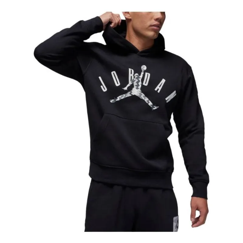 Jordan Brooklyn Fleece All-over Print Pullover Hoodie / Sail