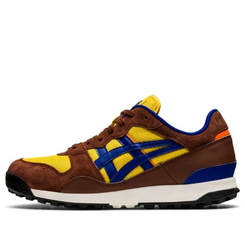Onitsuka Tiger Horizonia Shoes 'Brown Chrome Yellow Prussian Blue' 1183A206-751 sold by KicksCrew