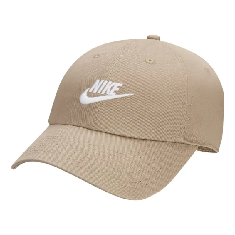 Nike Club Unstructured Futura Wash Cap 'Khaki' FB5368-247 sold by KicksCrew