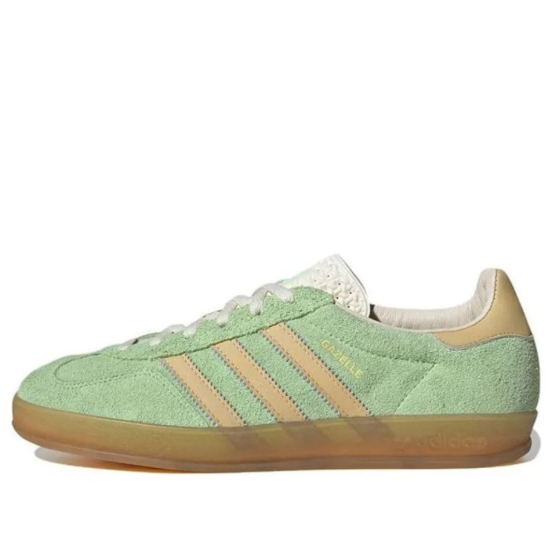 (WMNS) adidas Gazelle Indoor 'Green Spark' IE2948 sold by KicksCrew