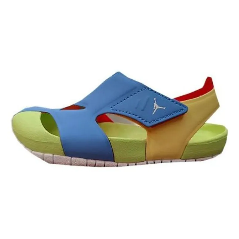 (TD) Air Jordan Flare 'Blue Green Yellow' CI7850-400 sold by KicksCrew