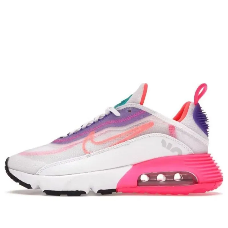 (WMNS) Nike Air Max 2090 'White Hyper Orange' CZ1516-100 sold by KicksCrew