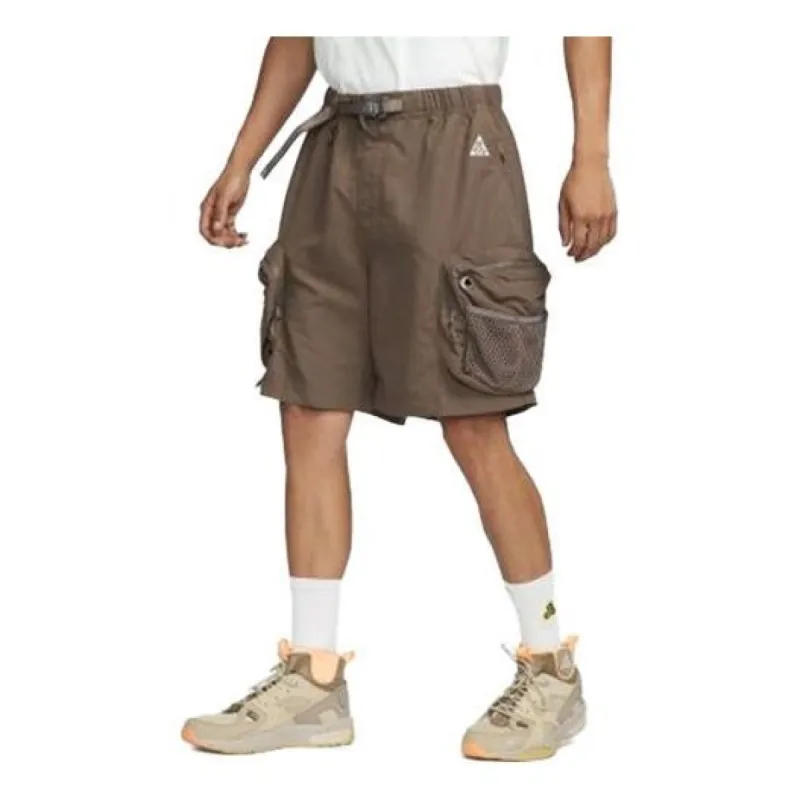 Nike ACG Snowgrass Cargo Shorts 'Brown' DN3945-004 sold by KicksCrew