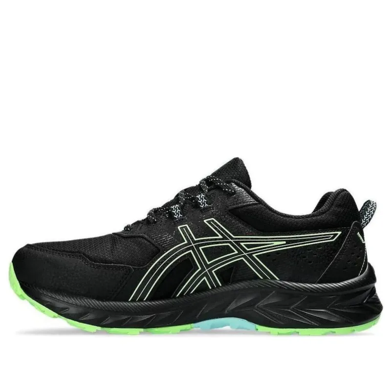 ASICS Gel-Venture 9 Waterproof 'Black Green' 1011B705-002 sold by KicksCrew