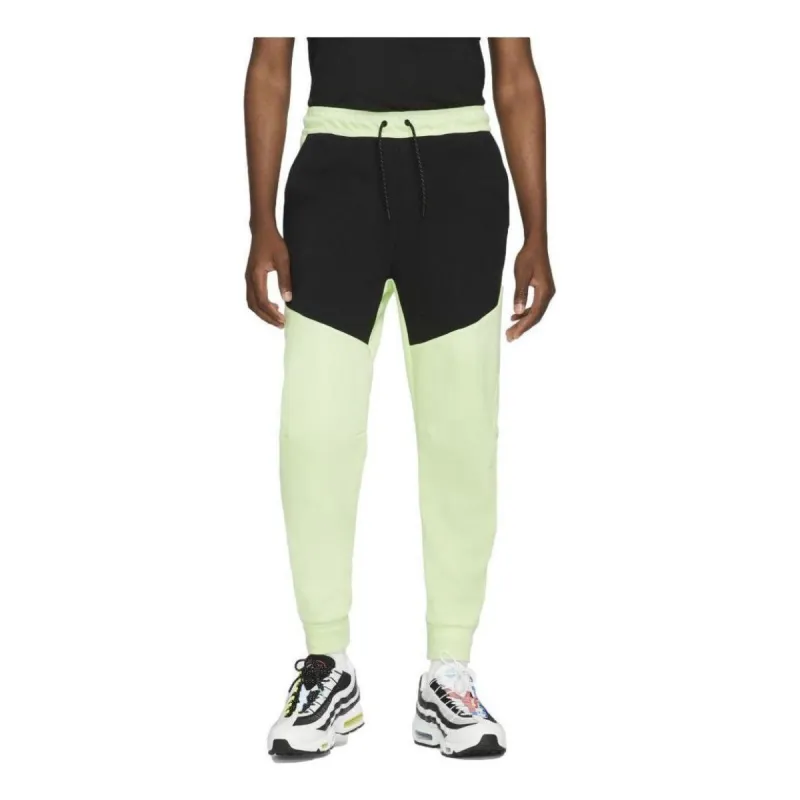 Nike Sportswear Tech Fleece Jogger Pants 'Lime Ice Black' CU4495-303 sold by KicksCrew