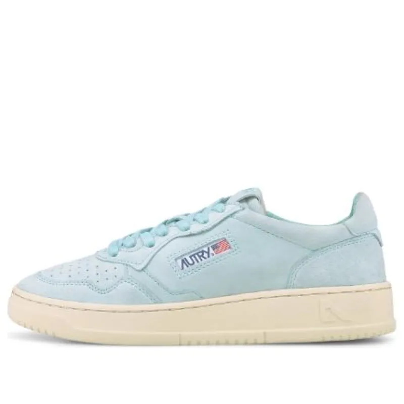 (WMNS) Autry Medalist Leather Low 'Shell Blue' AULW-GG25 sold by KicksCrew