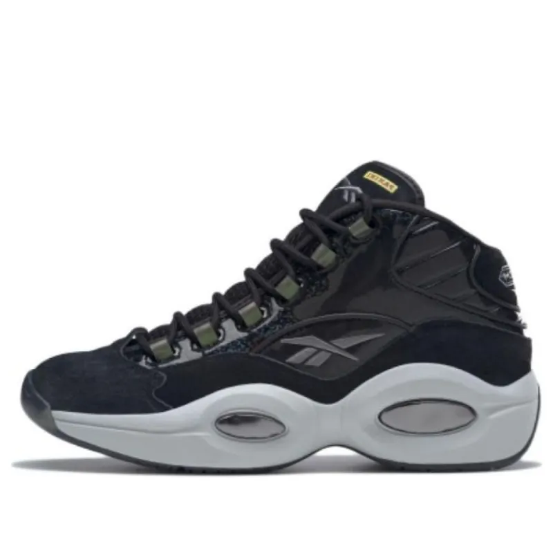 Reebok Question Mid x Panini 'Black Pulsar Prizm' HQ4135 sold by KicksCrew