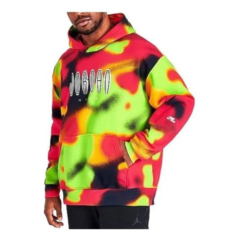 Air Jordan Flight Mvp Fleece Hoodie 'Red Green' DV4587-612 sold by KicksCrew