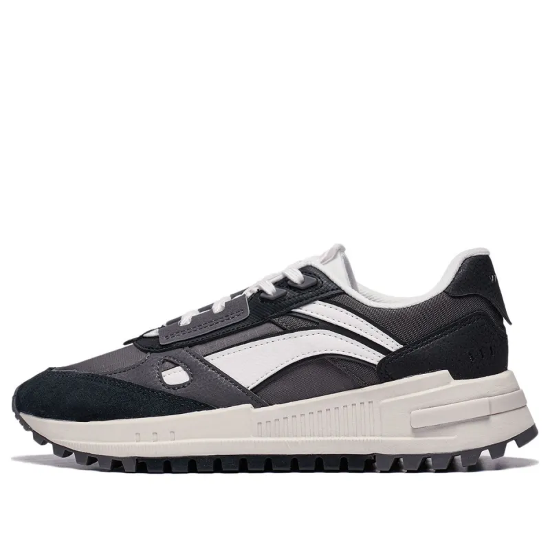 (WMNS) Li-Ning ChengFeng 2.0 Sneakers 'Grey Black White' AGCT156-7 sold by KicksCrew