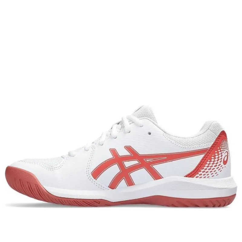 (WMNS) ASICS Gel-Dedicate 8 'White Light Garnet' 1042A237-100 made by Asics